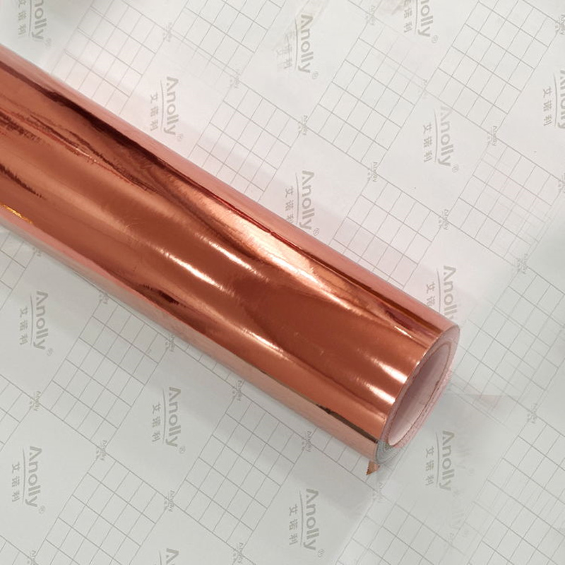 PET metal rose gold cutting vinyl