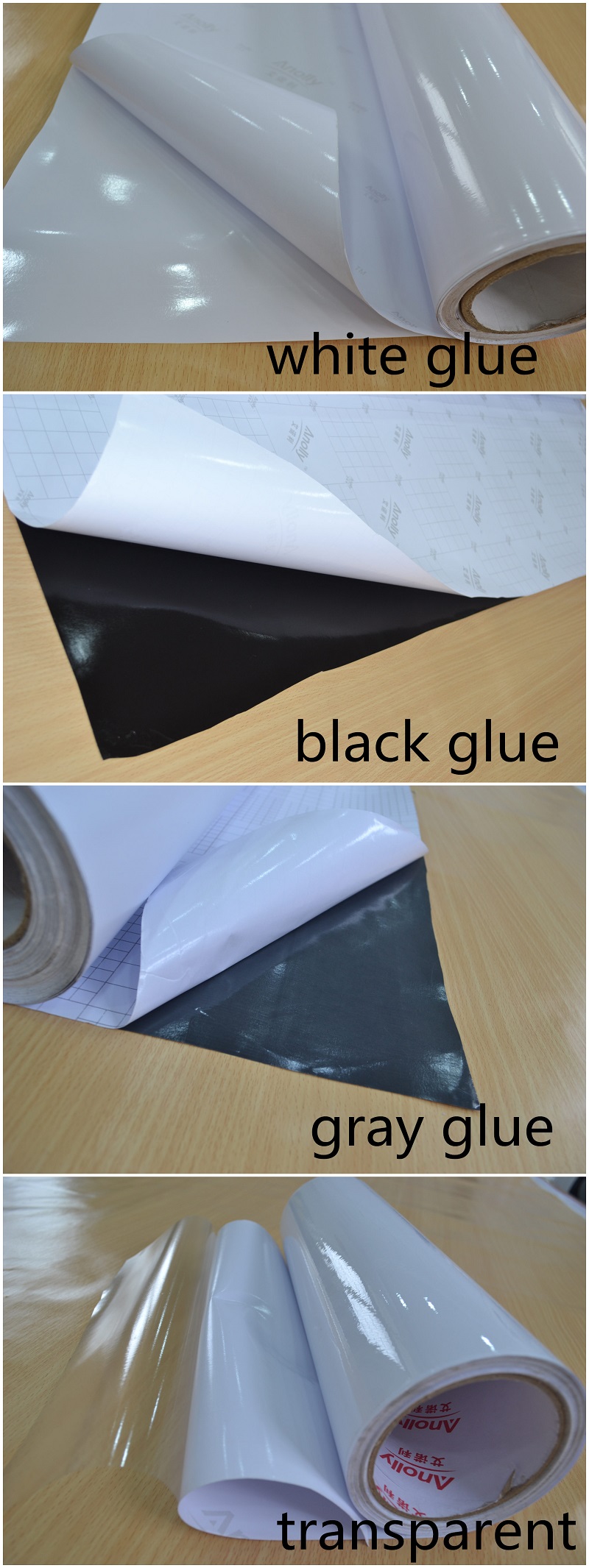 Printable self adhesive vinyl roll