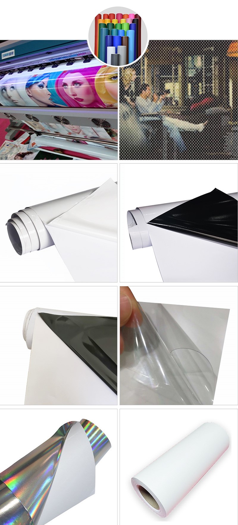 pvc self adhesive vinyl