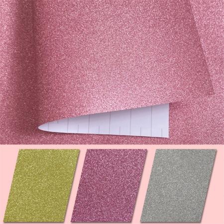 Self Adhesive Colorful PP Glitter Film